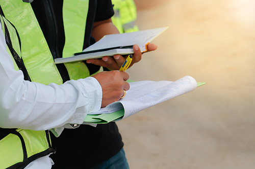 Securely stored hazardous materials, GMG EnviroSafe's spill containment solutions