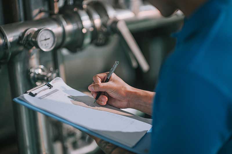 Securely stored hazardous materials, GMG EnviroSafe's spill containment solutions