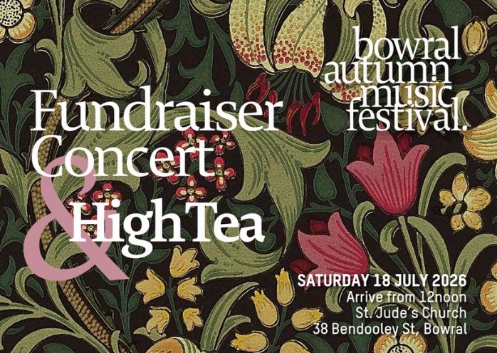 Bowral Autumn Music Festival Fundraising Concert 