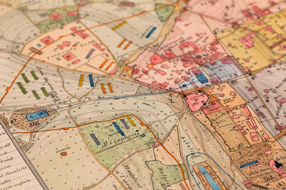 מפת ירושלים העתיקה והחדשה מתוך אטלס ארץ־ישראל, 1888