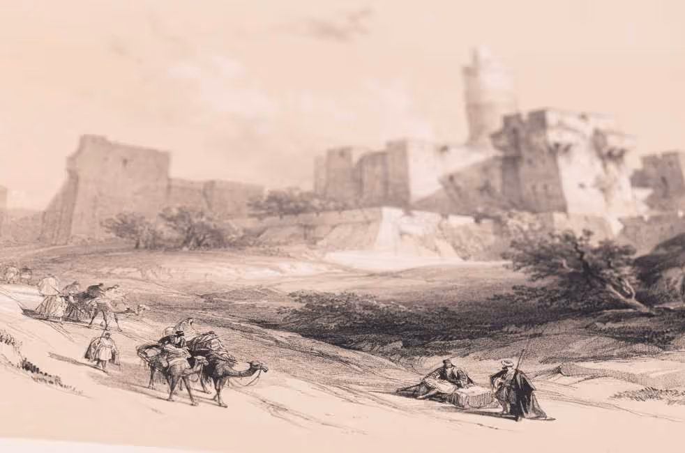 אלבום הדפסי־אבן מארץ הקודש, סוריה, אדום, מצרים ולוב, 1849-1842