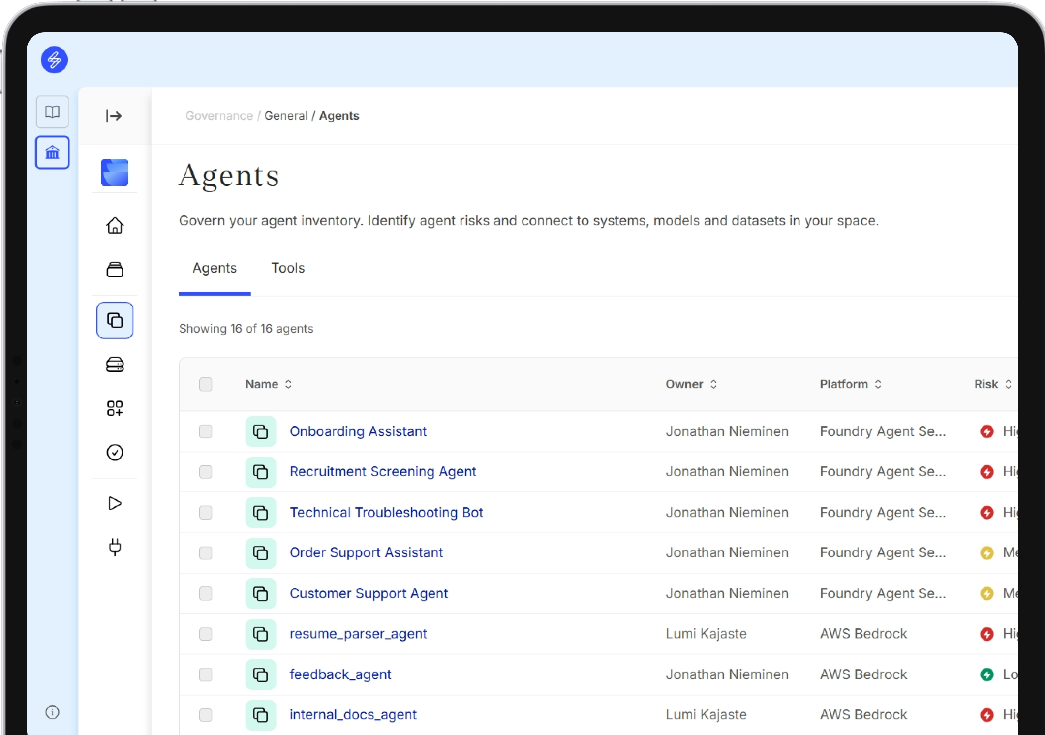 Saidot AI system overview AI governance