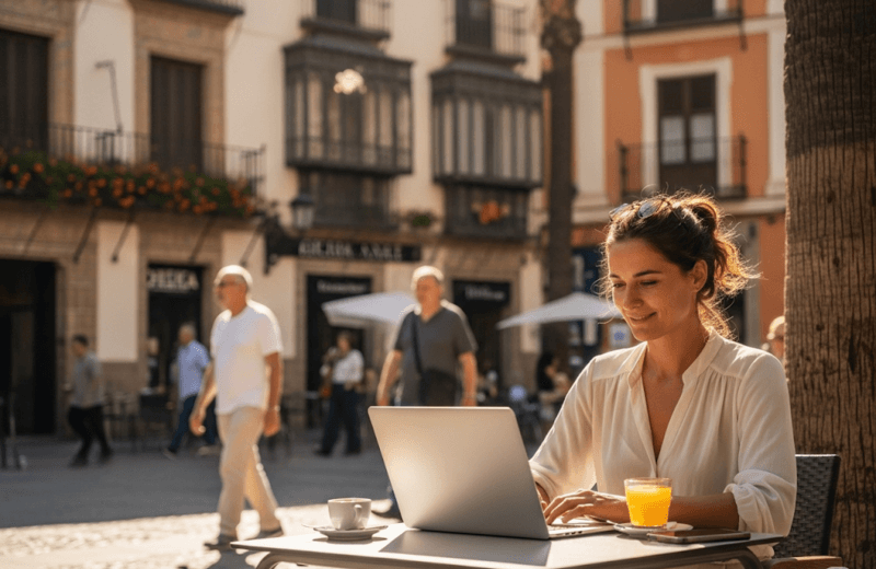 Se você está pensando em dar esse passo, preparamos um guia completo com as melhores cidades espanholas para estabelecer seu escritório virtual em 2025.