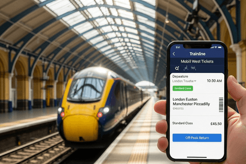 How to travel by train in England with the Trainline app | Career ...