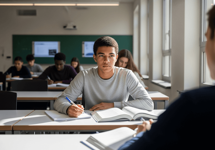 Em vez de gastar meses do ano letivo tentando decifrar o formato, você chega no primeiro dia já familiarizado com as expectativas, o ritmo e as técnicas de estudo que o A-Level demanda. 