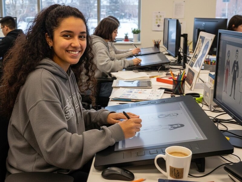 A Be Easy traz esse programa com exclusividade para estudantes internacionais. Se animação faz parte dos planos, esse é o caminho mais direto para uma formação com referência real.