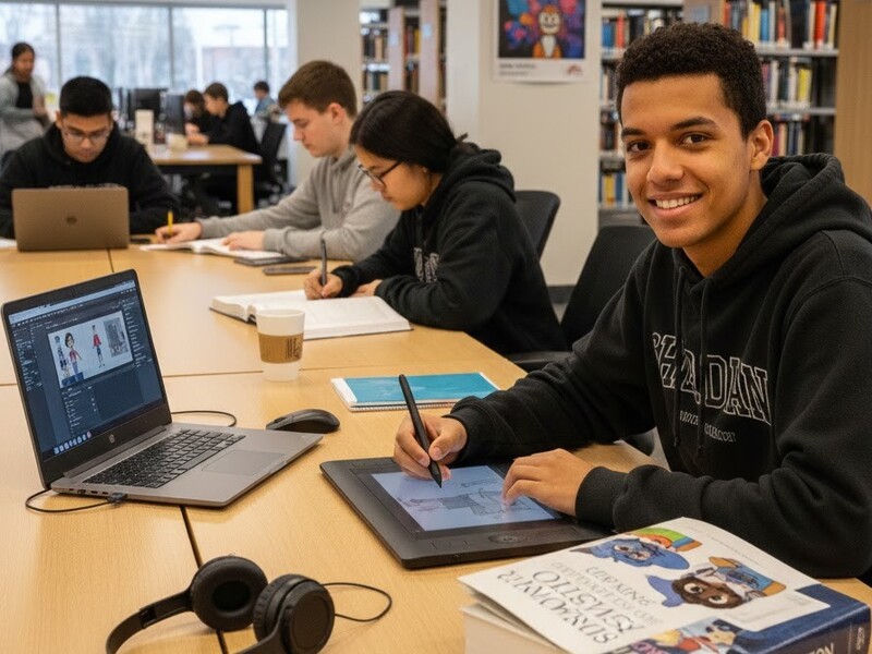 Três semanas. Certificado real. Ferramentas usadas pela indústria. É esse o tipo de programa que muda o rumo de quem quer seguir carreira em criação digital.