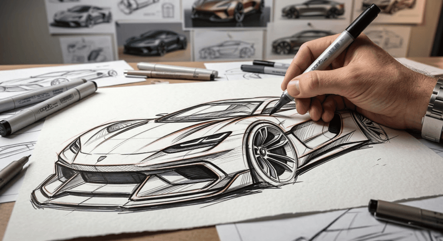 Neste guia, explicamos o que é design automotivo como área profissional, o que faz um car designer no dia a dia, como funciona a formação internacional e por que a Itália, especialmente Milão, continua sendo a referência mundial para quem quer entrar nessa carreira.