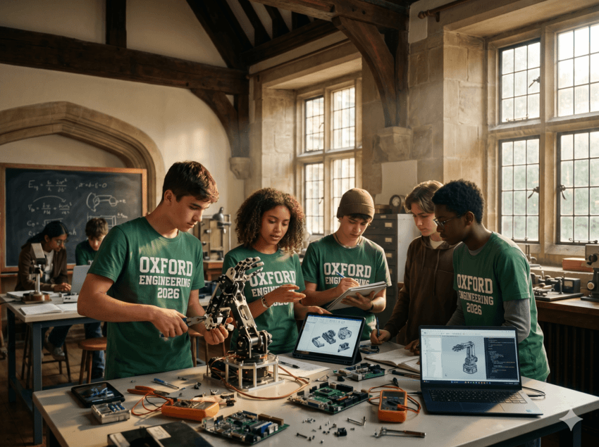 Como funciona o programa de engenharia mecânica em Oxford com metodologia tutorial em 2026: currículo adaptável, termodinâmica, aerodinâmica e o que diferencia esse formato dos demais. 