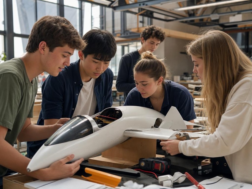 Summer camp de engenharia aeroespacial na Europa 2026: programas e perfis