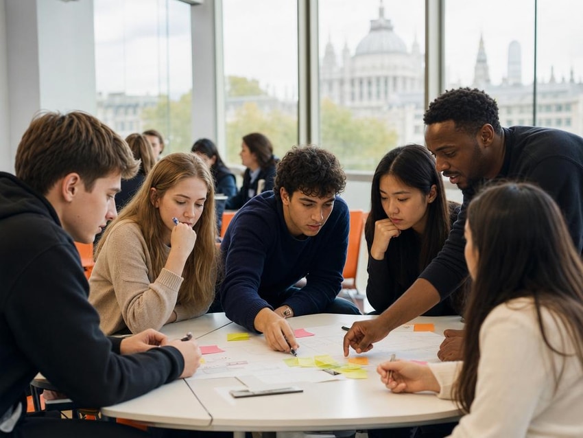 Programa de descoberta de carreira em Londres para jovens