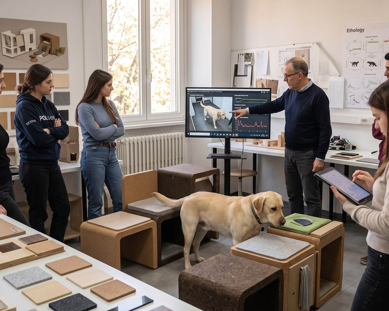 Pet design em Milão para jovens de 15 a 18 anos: duas semanas em julho de 2027, em inglês, do comportamento do animal ao produto que ele constrói.