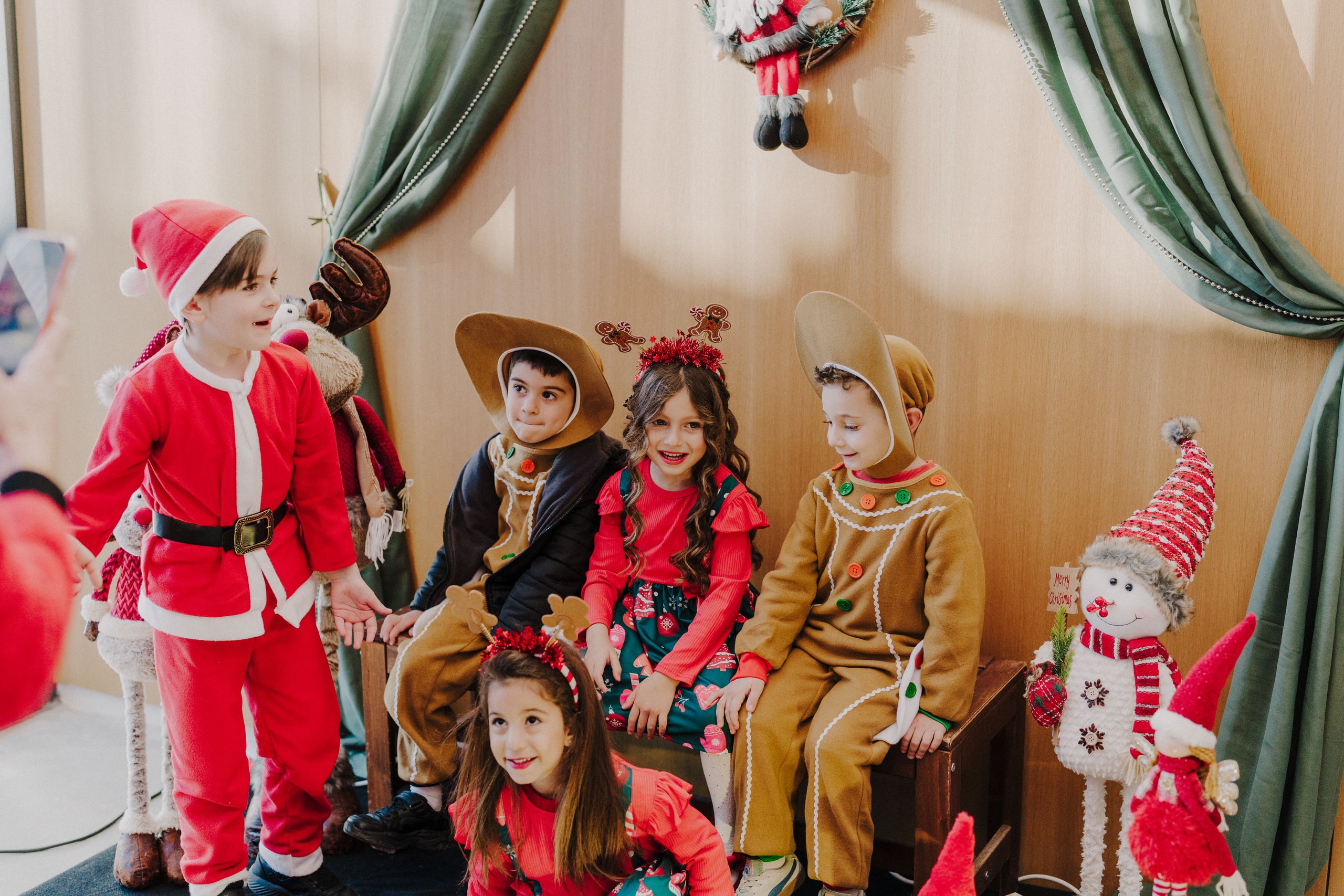 IFS students wearing halloween costume in Halloween party