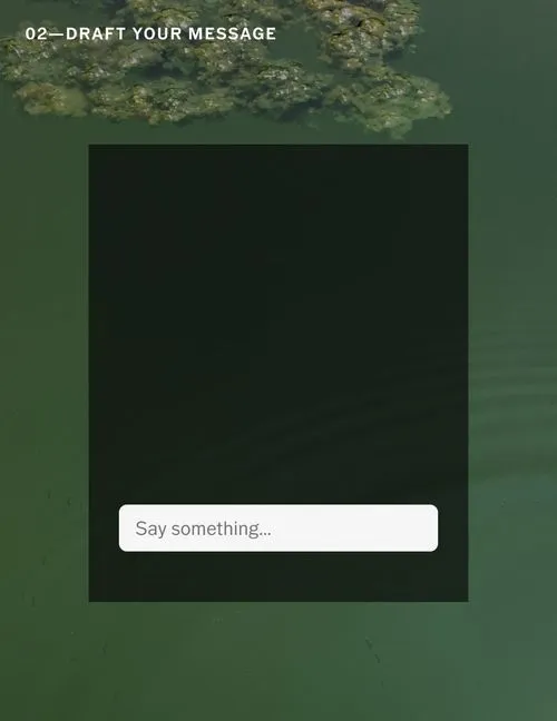 Step 2 - Draft Your Message - How to message on VSCO