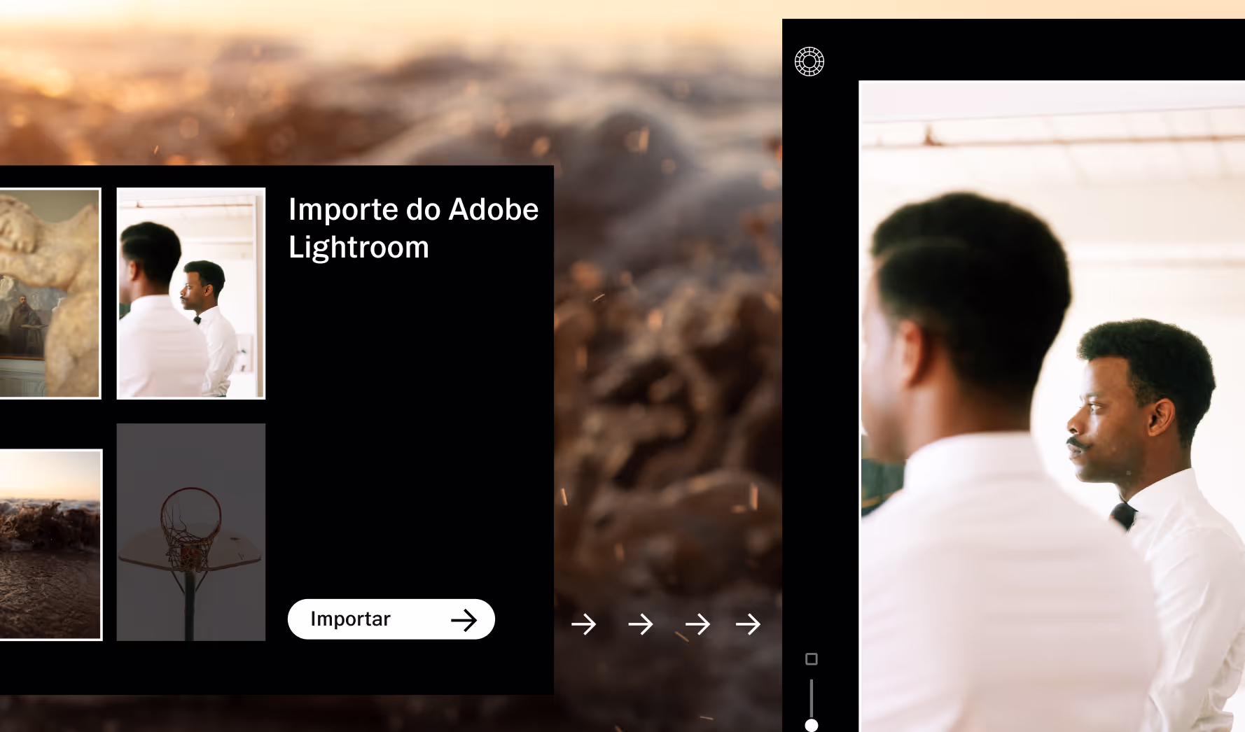 Importe do Adobe Lightroom