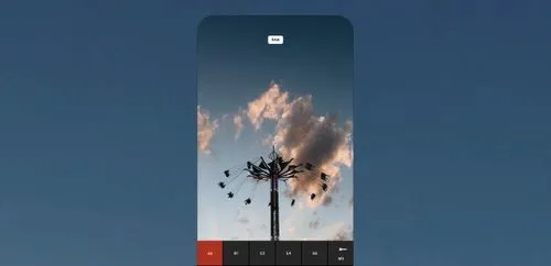 VSCO Capture camera filters in app