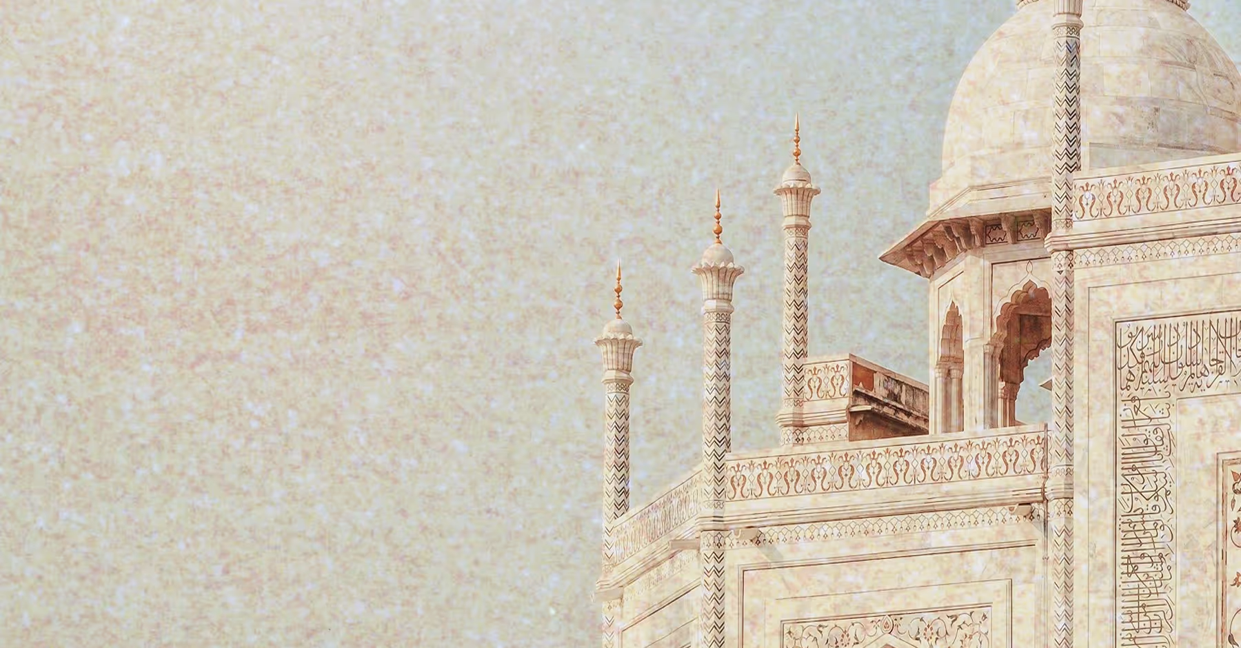 Distress texture added to image of building