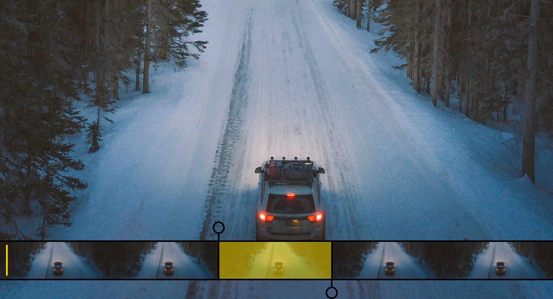 Increase video speed - VSCO UI