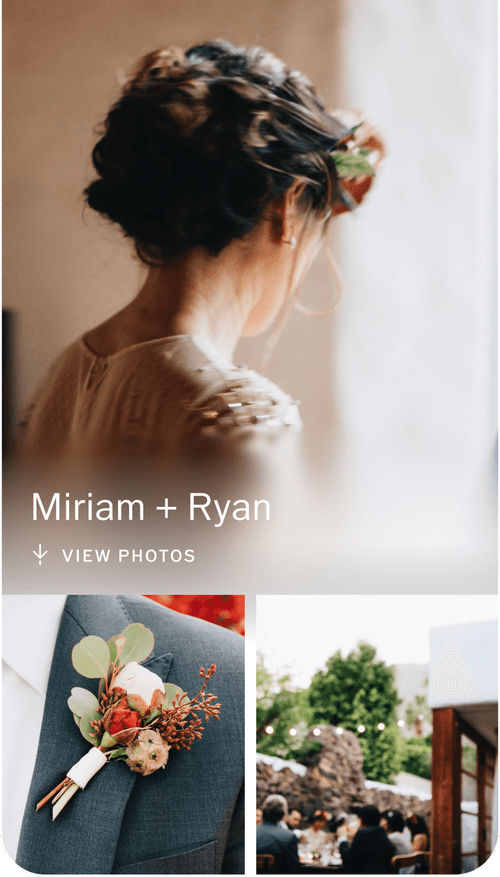 Miriam + Ryan wedding photos - View Photos in online gallery