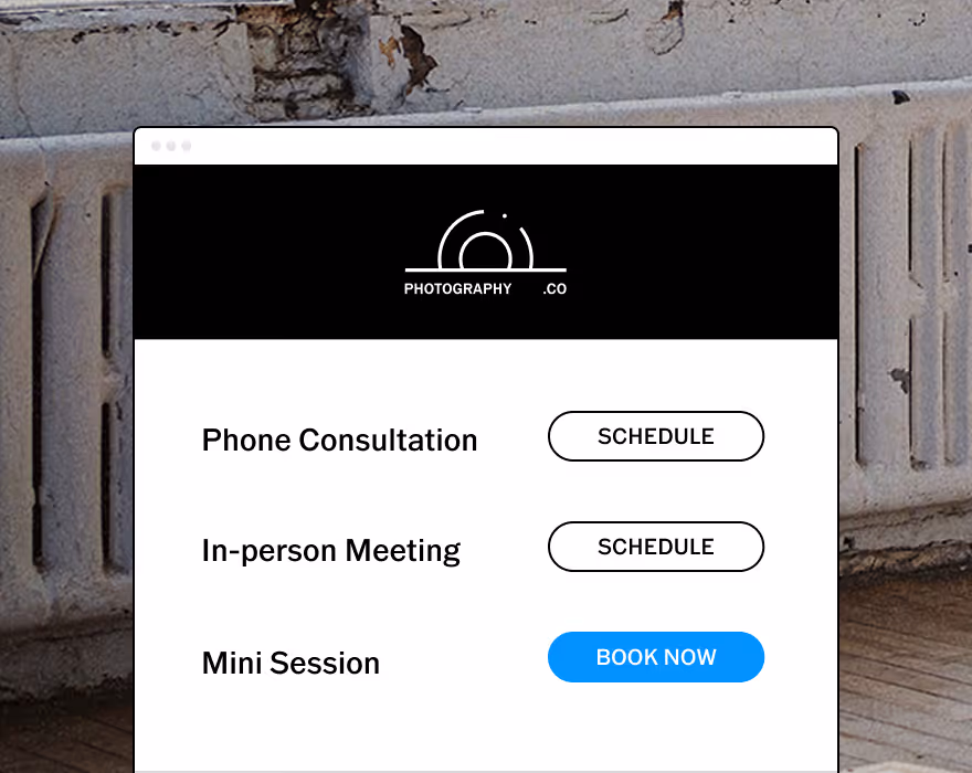 photography scheduling software in VSCO Workspace