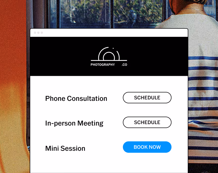 photography scheduling software in VSCO Workspace