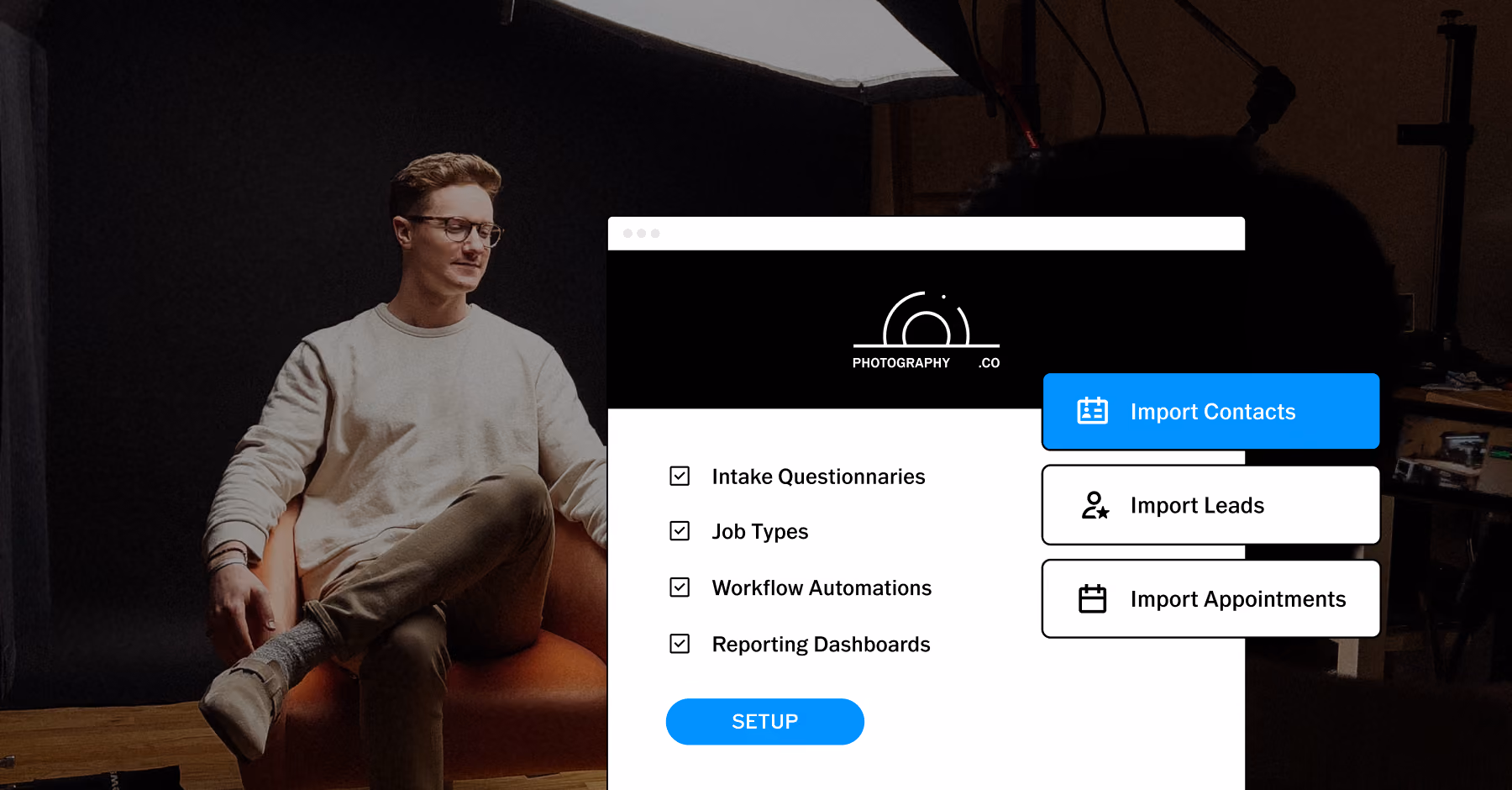 CRM tools for scheduling photography clients