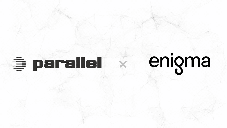 Enigma and Parallel partnership announcement blog hero