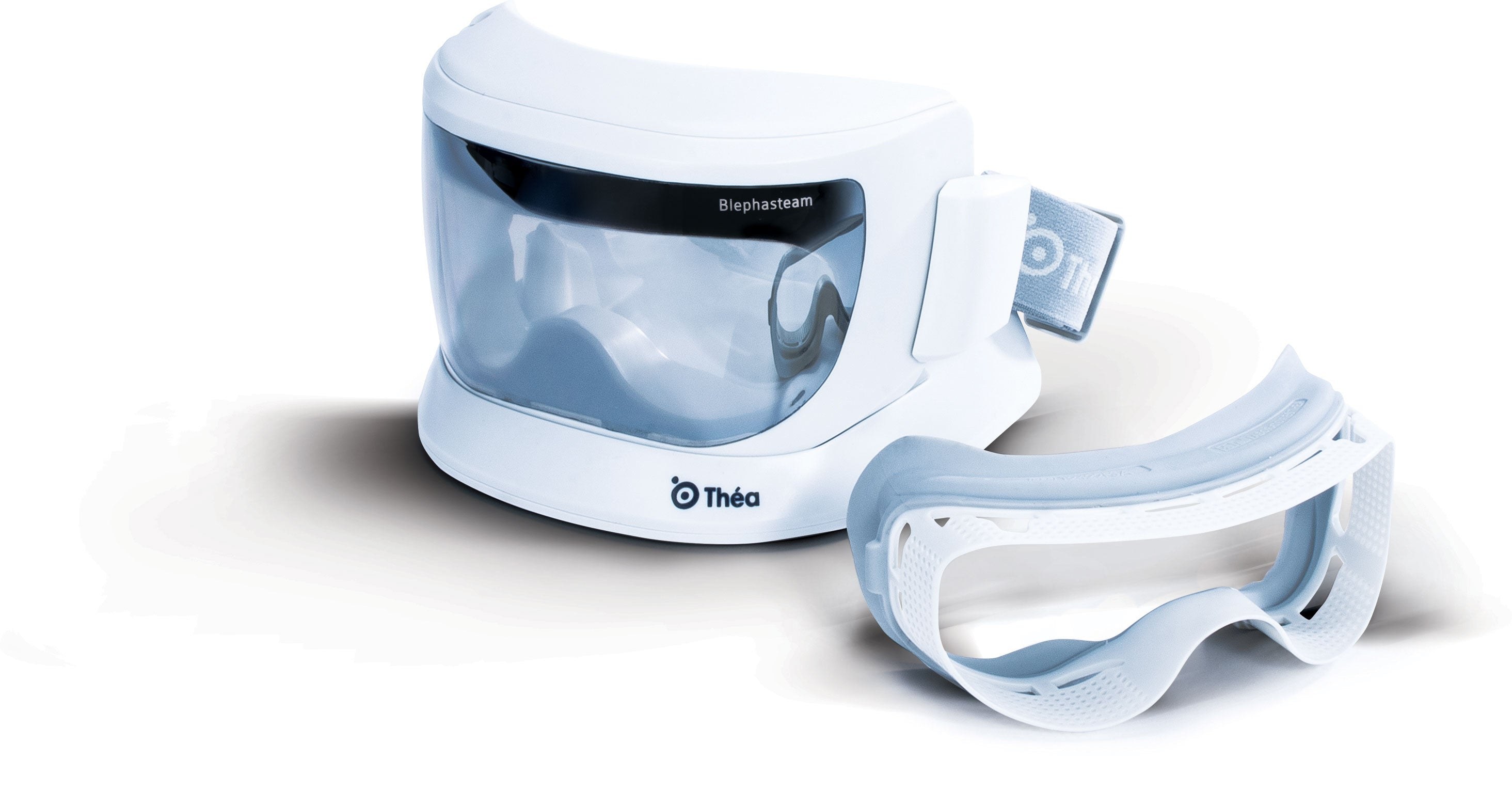 Blephasteam eyelid warming goggles for meibomian gland dysfunction