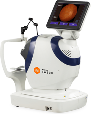 TOPCON NW500 retinal camera