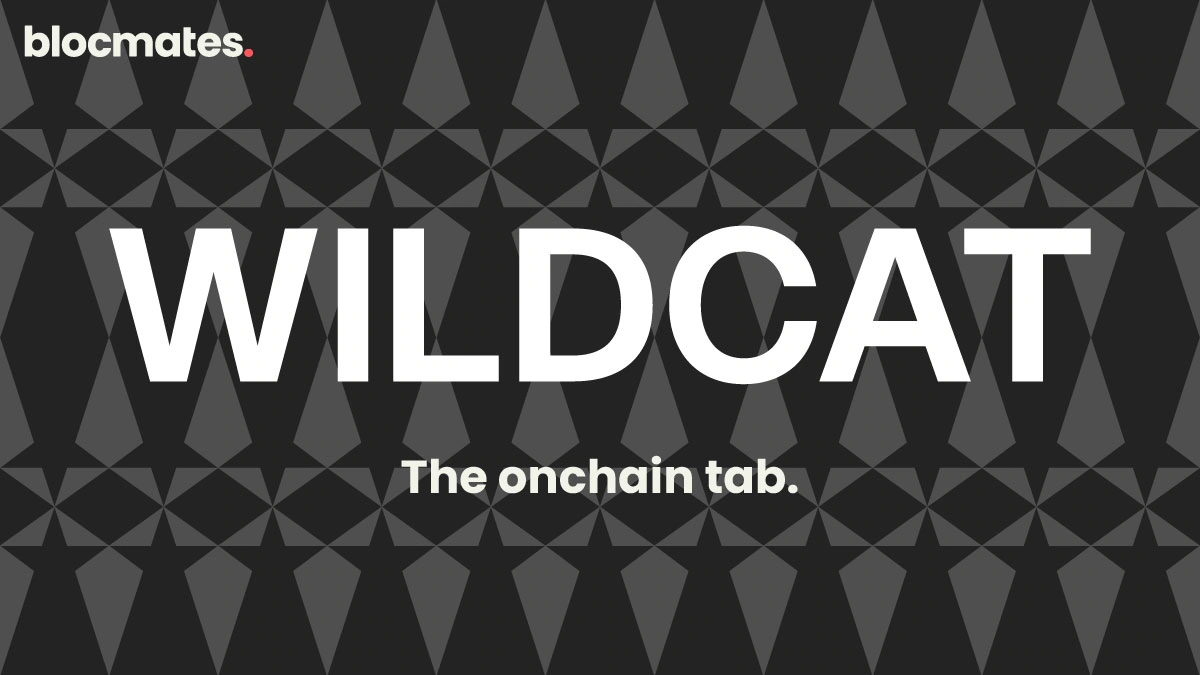 Wildcat: The Onchain Tab