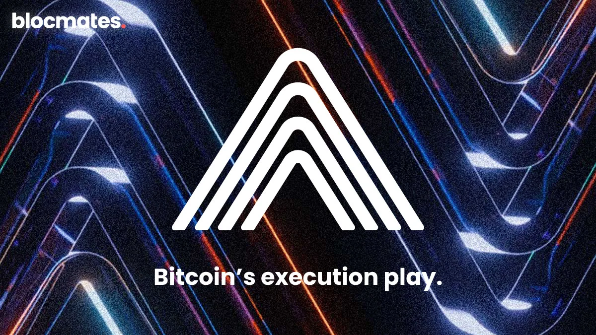 Arch: Bitcoin’s Execution Play