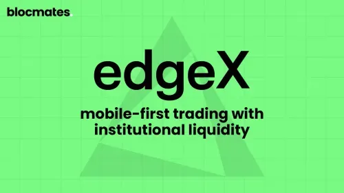 edgeX: Mobile-First Trading With Institutional Liquidity