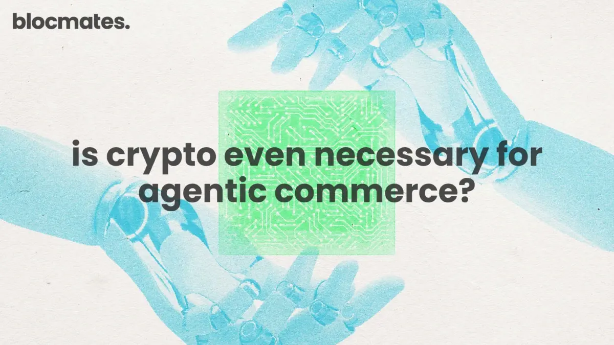Is Crypto Even Necessary for Agentic Commerce?