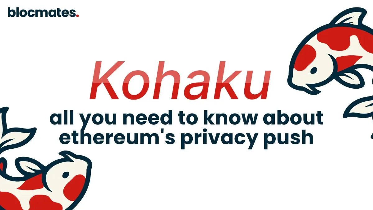 Kohaku: All You Need To Know About Ethereum's Privacy Push