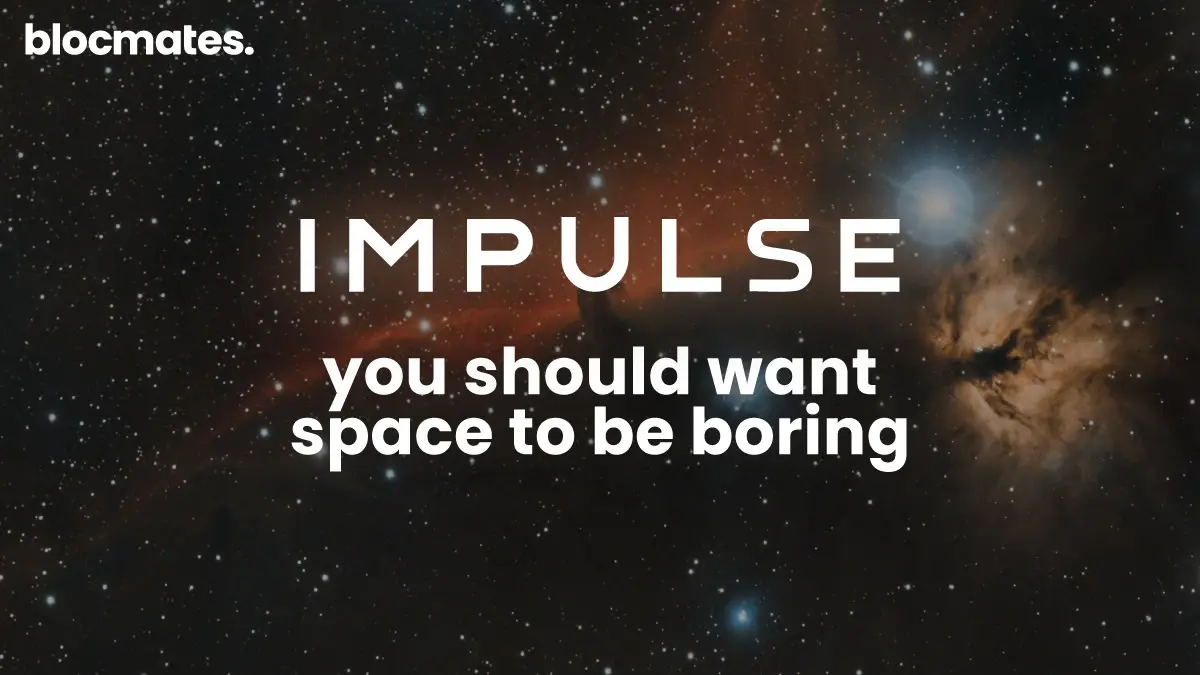 Impulse Space: Inside the $4.3 Billion Bet on Logistics in Space