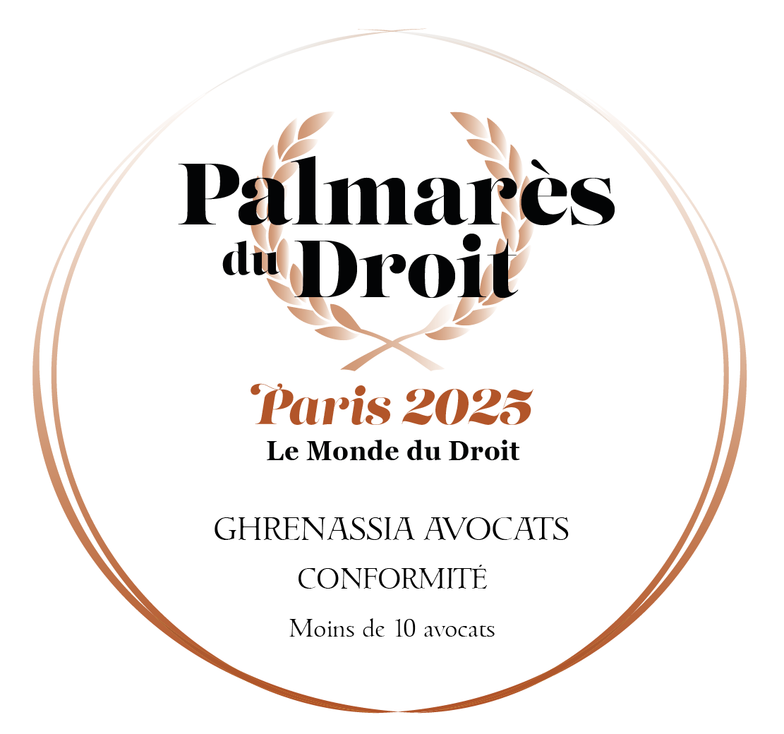 Palmarès du Droit 2025 - Conformité