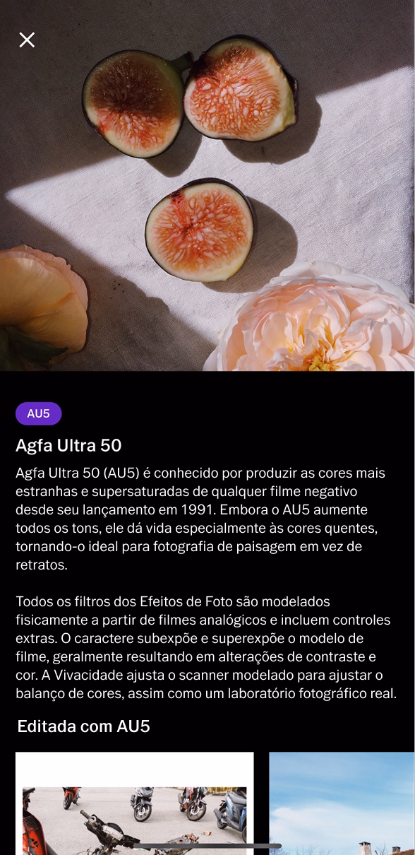 VSCO filtro de foto Agfa Ultra 50 (AU5)
