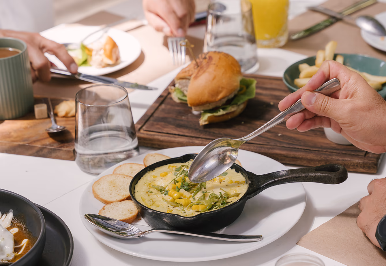 Professional food photography client