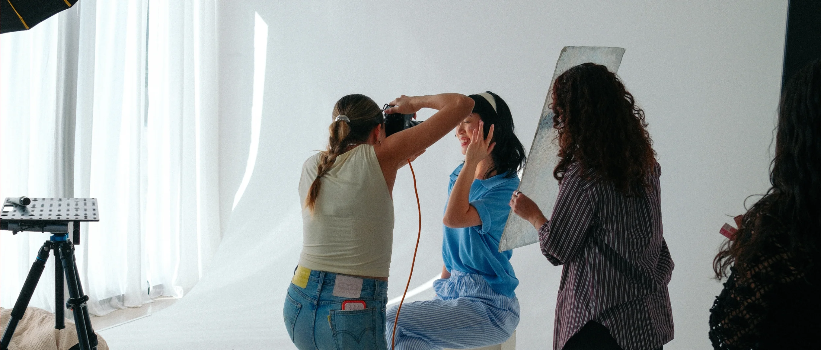 Beauty industry professional photoshoot