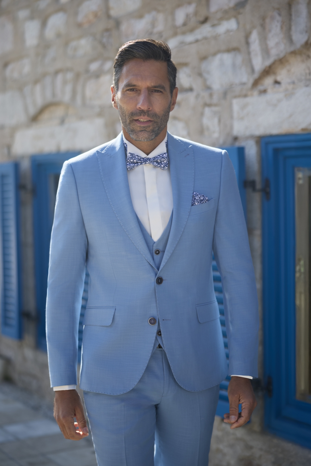 Costume Sienne Bleu ciel