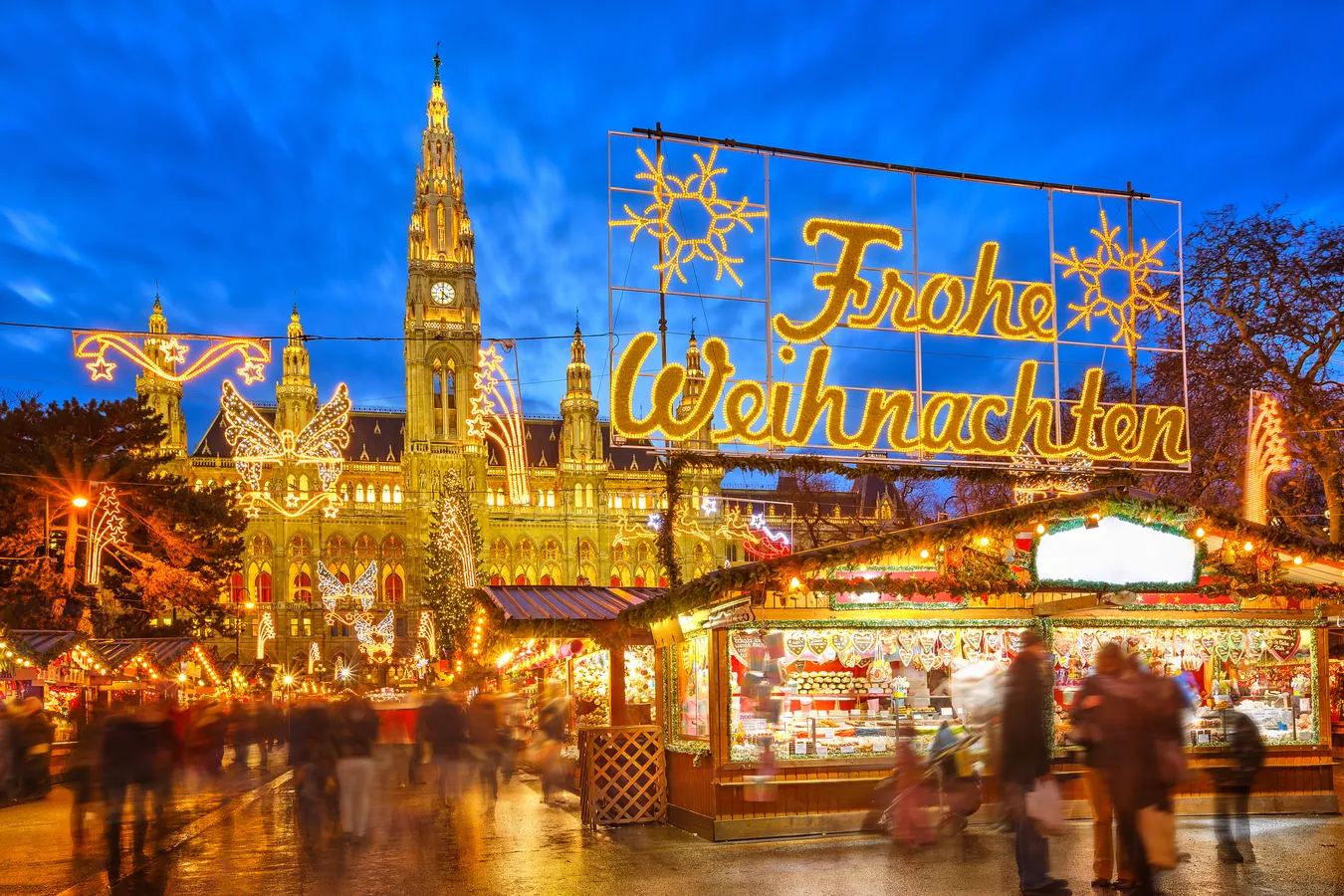 Školní zájezd do Vídně - Vídeňský Christkindlmarkt