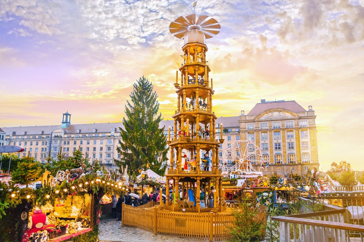 Školní zájezd do Drážďan - Vánoční trh Striezelmarkt