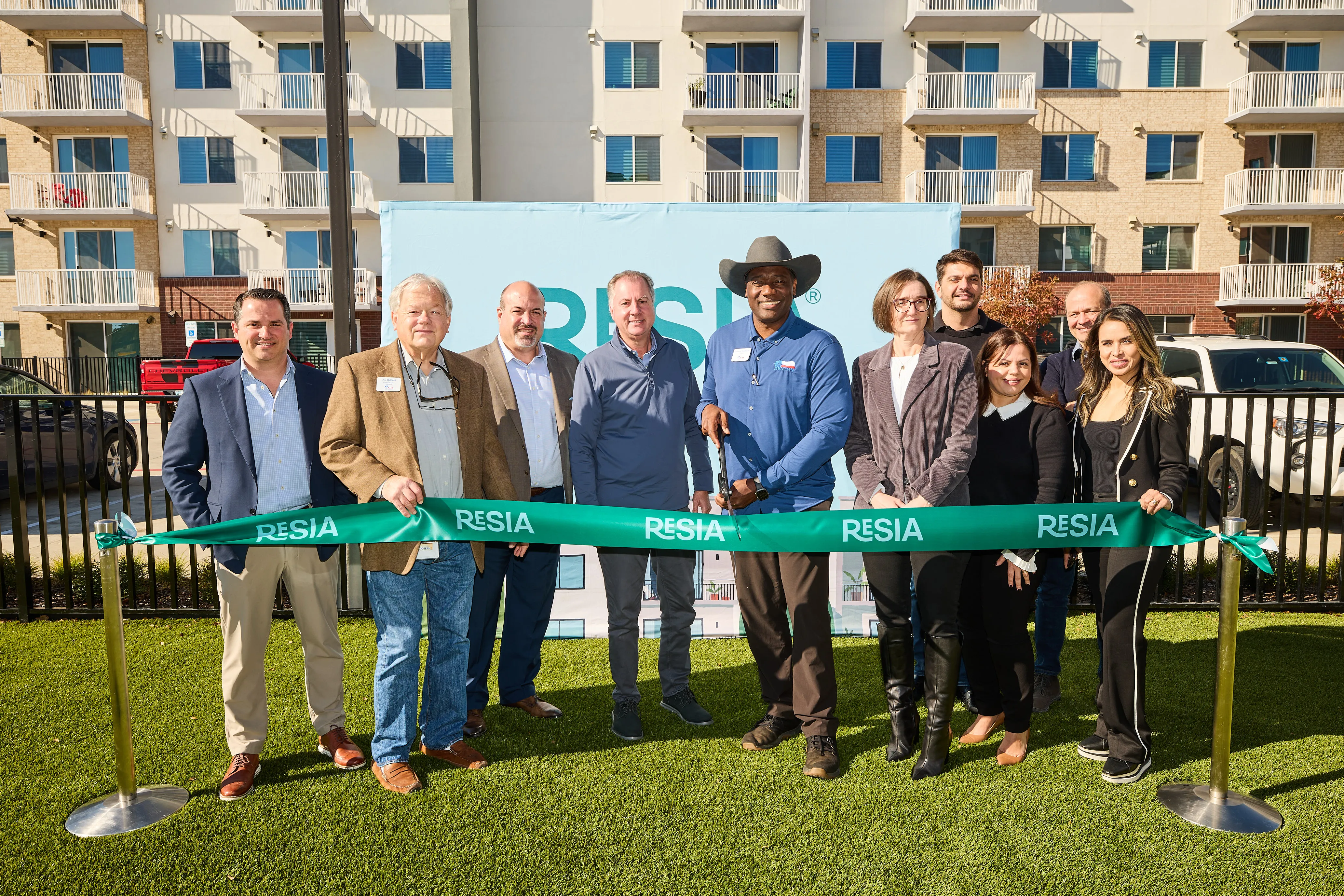 Resia Celebrates the Official Ribbon Cutting of Resia Rayzor Ranch