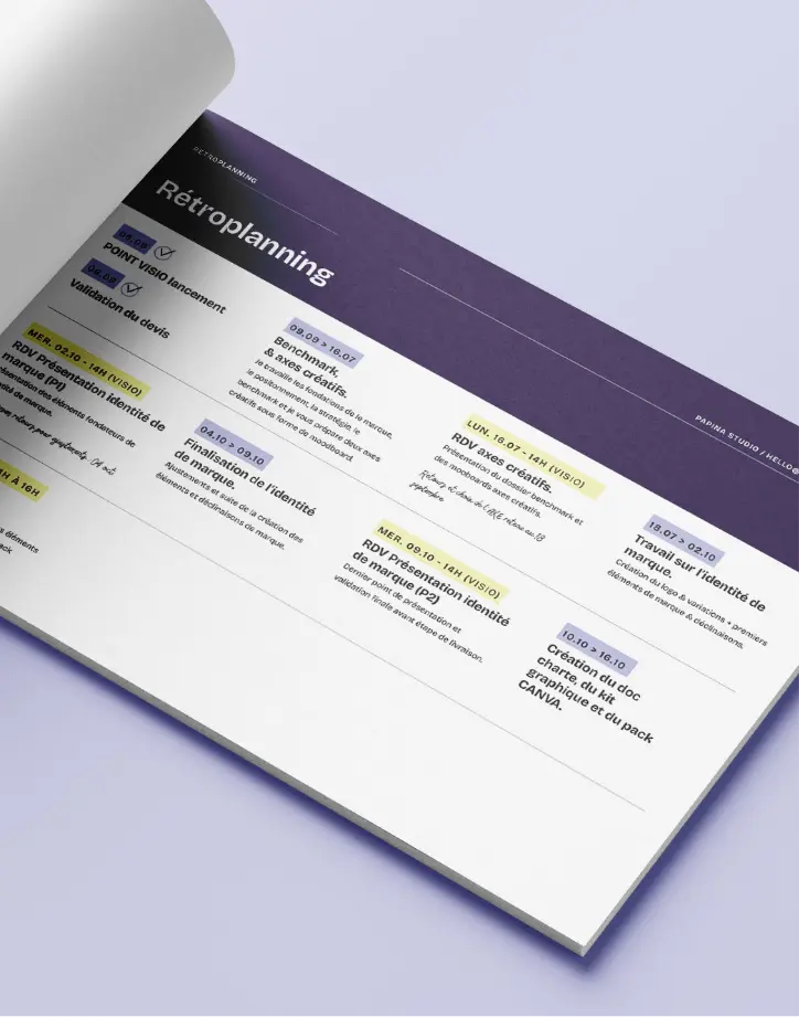 Designer de marque - organisation