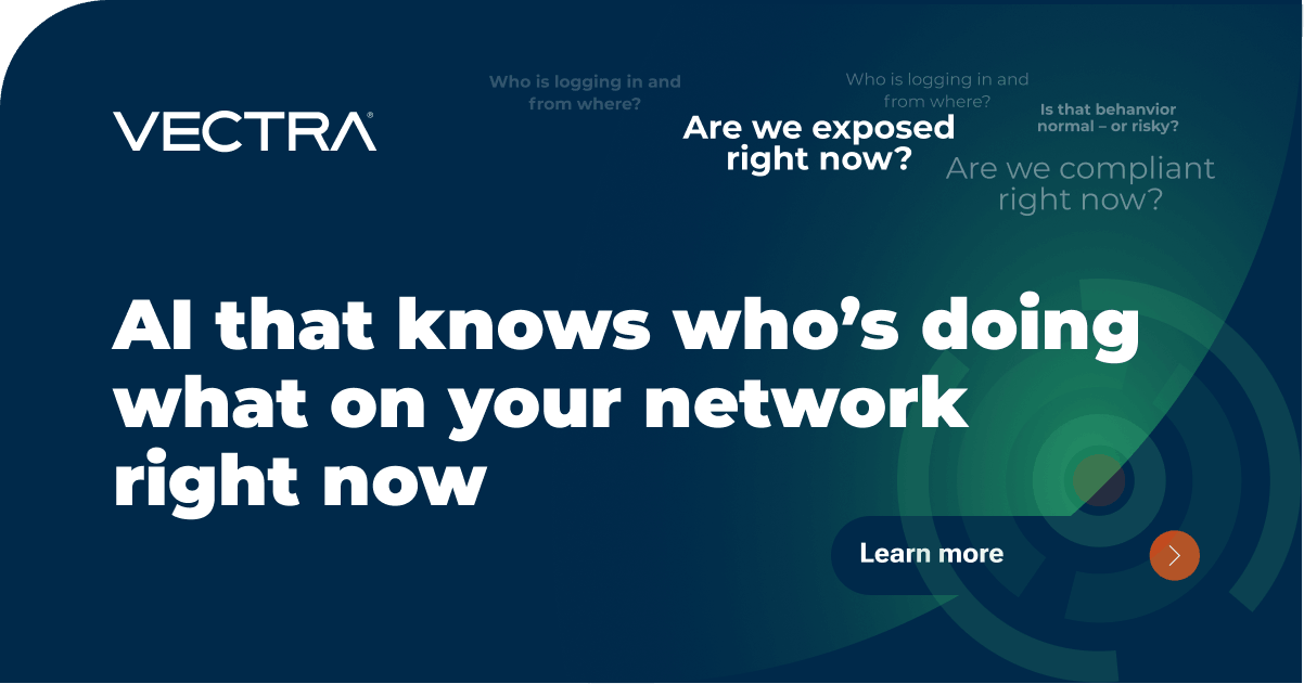 Vectra AI | Cybersecurity AI That Stops Attacks Others Can’t