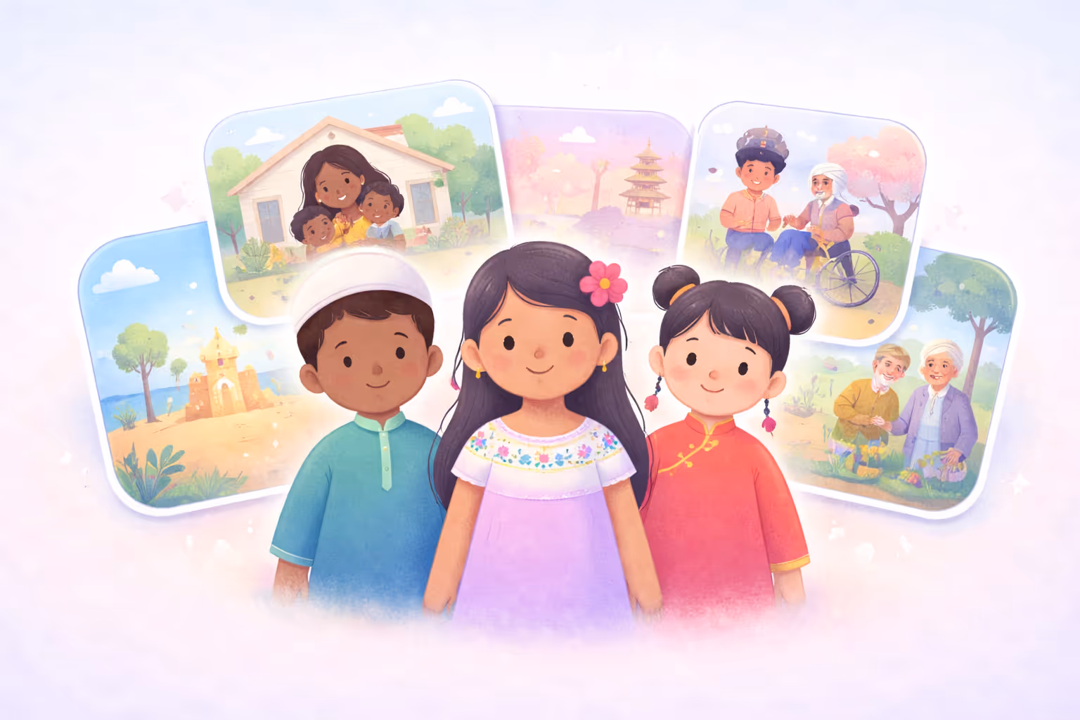 Three file folders layered together with a shield and lock icon symbolizing data security on the front folder.