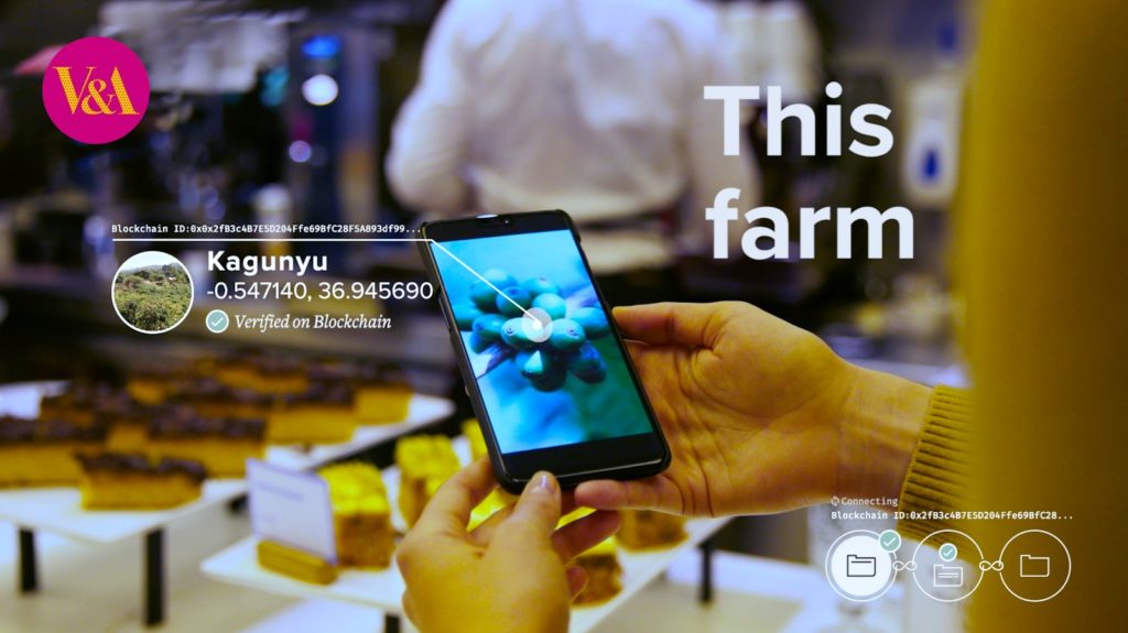 At the V&A using blockchain to confirm fair pay