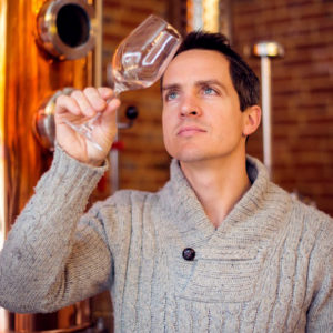 Wil Edge at Greensand Ridge Distillery