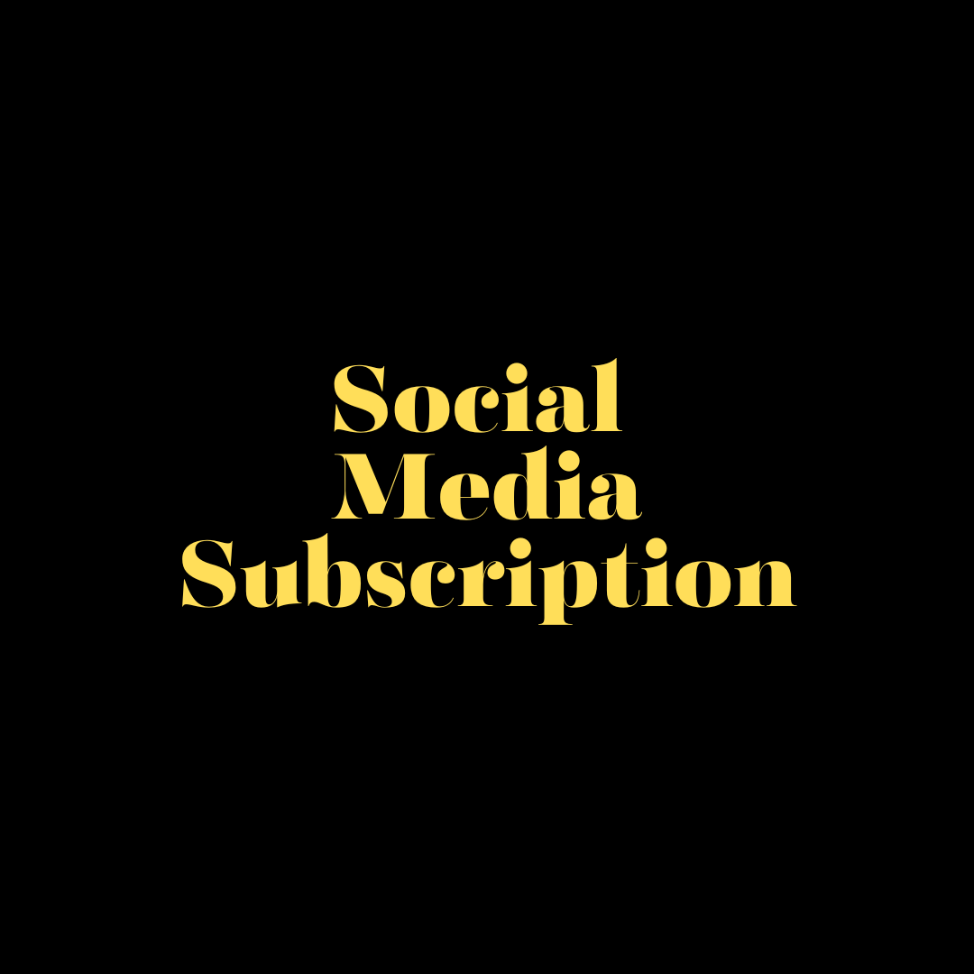 Social Media Subscription