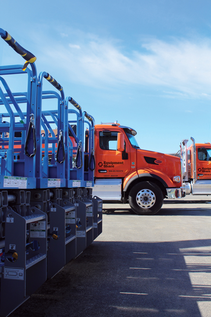 Equipmentshare truck.